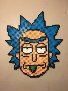 Rick (Rick&Morty) perler beads by SpeeCrab Pearler bead patt