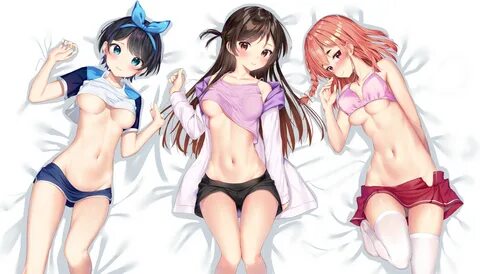 underboob, anime girls, Kanojo, Okarishimasu (Rent-a-Girlfri