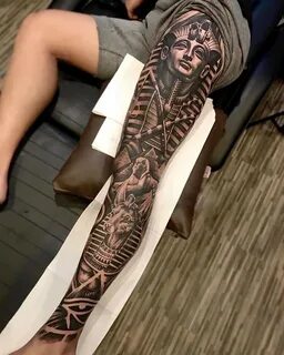 45 Of The Most Epic Leg Tattoos Full leg tattoos, Egyptian t