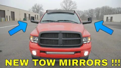 Latest Dodge RAM - How to install TOW MIRRORS with turn sign