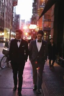 The Basic Black Tux Done Right - Riley & Grey Blog Dan and p