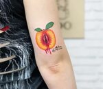 Peach Pussy tattoo by Andrea Morales Photo 29234