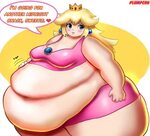 Princess Peach the Fat Wife by Plumpchu on DeviantArt