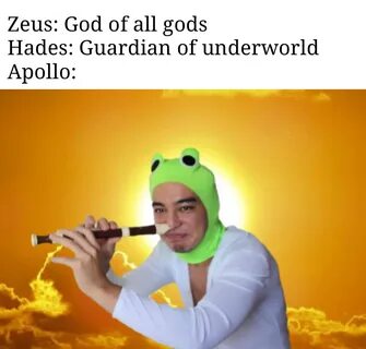 Apollo Zeus: Basically CEO of All Gods Know Your Meme