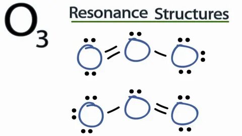 O3 Resonance Structures (Ozone) - YouTube