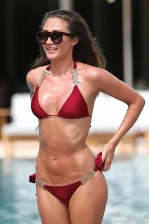 MEGAN MCKENNA in Bikini at a Pool in Miami 04/20/2016 - Hawt