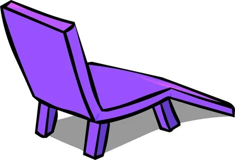 Furniture clipart purple chair, Furniture purple chair Trans