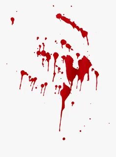 Dripping Blood Overlay With Drops Splashes Png Transparent B