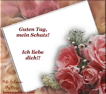 Liebe Dich / Ich Liebe Dich German Text Heart Sticker Transp