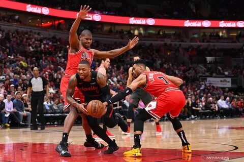 NBA : Chicago Bulls melawan Portland Trail Blazers - ANTARA 
