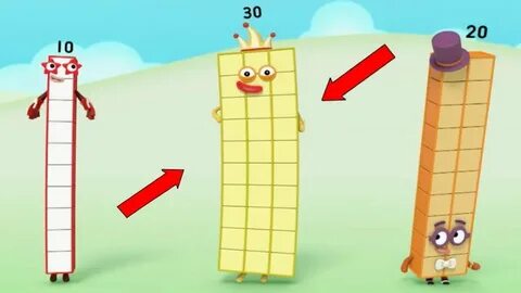 How to write numbers 20 - 30! Numberblocks! New Episode! - Y