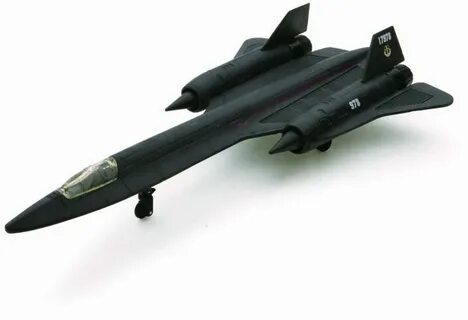 Snap Together Model SR-71 Blackbird Jet Fighter Lockheed sr-