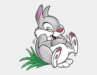 Thumper Cliparts - Laughing Easter Bunny Clipart, Cliparts &