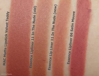 Review: Essence Lipliners - new formula (11 In The Nude, 06 