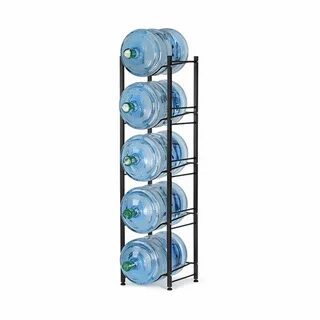 Nandae Water Cooler Jug Rack, 5-Tier Heavy Duty Water Bottle