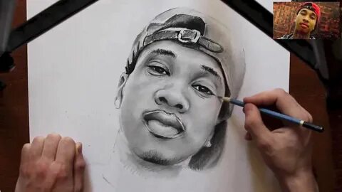 Tyga - Teenage Speed Drawing 5 (Still Got It) - YouTube