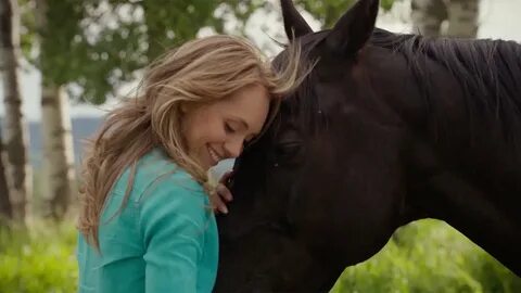 Amber Marshall on Amy and Spartan Heartland CBC - YouTube