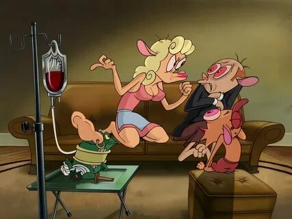 Cheryl Chase, John Kricfalusi, and Mike Kricfalusi in Рен и Стимпи: 'М...