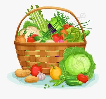 clipart vegetable basket - Clip Art Library