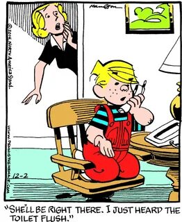 Dennis the Menace for 12/2/2014 Dennis the menace, Dennis th