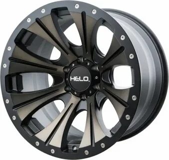 20 Inch Tinted Black Wheels Rims Jeep Wrangler JK Helo HE901