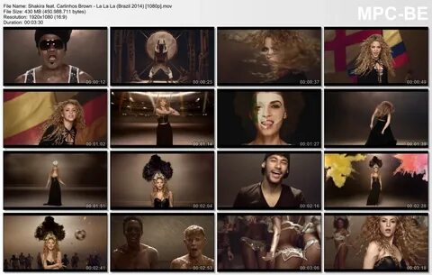 Shakira feat. Carlinhos Brown - La La La (Brazil 2014) 1080p