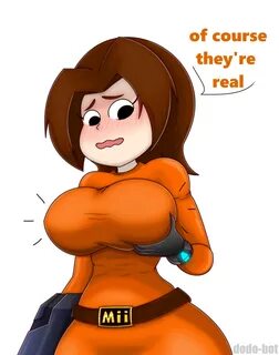 "My gosh! Are those real?" Mii Gunner Know Your Meme