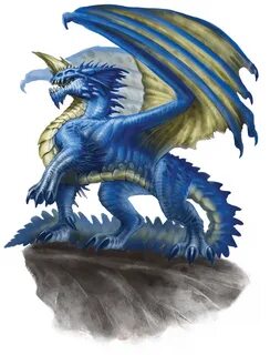 Вирмлинг синего дракона (Blue Dragon Wyrmling) Существа Инст