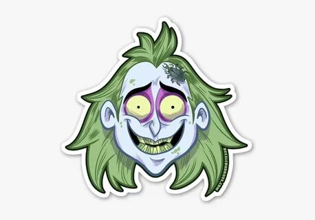 Beetlejuice Sticker , Free Transparent Clipart - ClipartKey