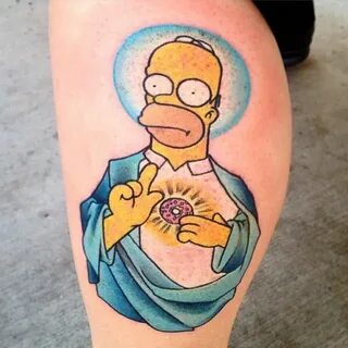 Log in - Instagram Pattern tattoo, Cartoon tattoos, Simpsons