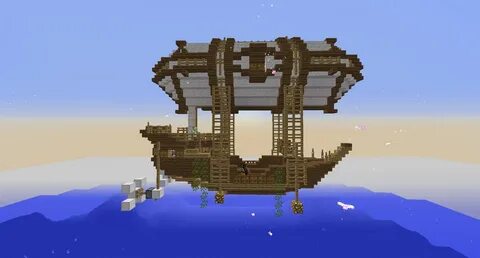 I made this steampunk-airship.I like this very much and I'm 