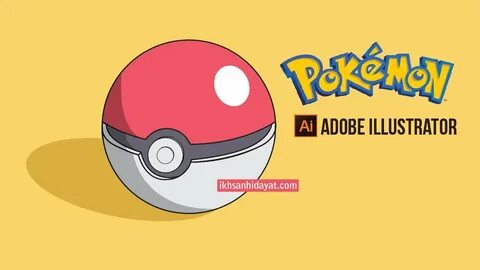 HOW TO CREATED A POKEBALL Pokémon - USING ADOBE ILLUSTRATOR 