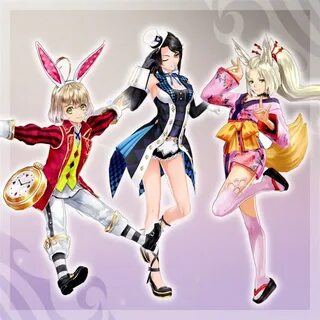 Tales of Berseria - Japanese, Fairy and Menagerie Costumes S