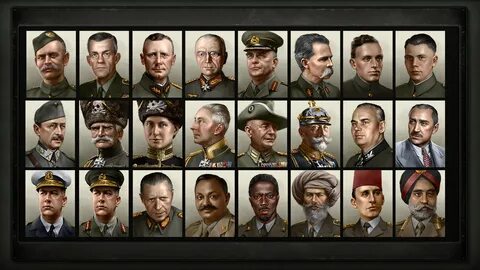 Ylva Ljungqvist - HoI4 portraits