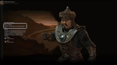 First Thoughts on Mongolia Coming To Civilization 6 - Rise a