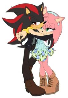 Comm2: Shadow and Amy by Myly14 Shadow and amy, Sonic and sh