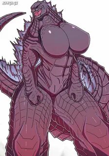 Godzilla boob pic