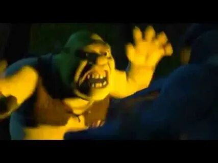 Shrek has a masculine roar - YouTube