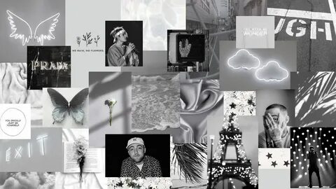 View 11 Black And White Collage Wallpaper Laptop - Alla tok