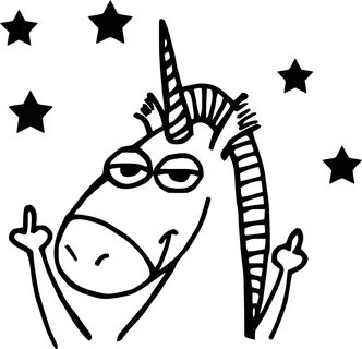 Unicorn With Stars SVG Digital Download Etsy