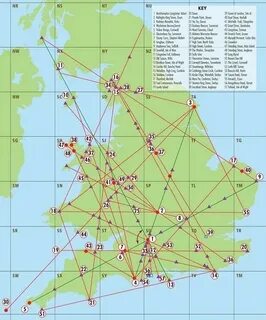 Ley Lines Ley lines, Map, Sacred site