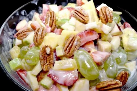 Ensalada de frutas de navidad - Ensalada Navideña de frutas 