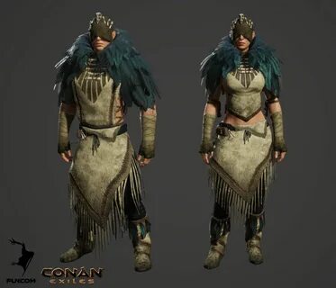 Conan Exiles - Pictish Wizard set, Oda Kristine Sandaker on 