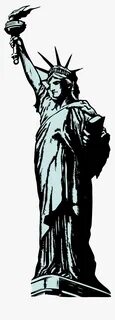 Statue Of Liberty Clip Art - Statue Of Liberty Artwork Png, 