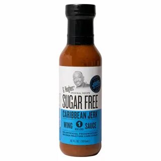 G Hughes Sugar Free Caribbean Jerk Wing Sauce, 12 fl oz - Wa