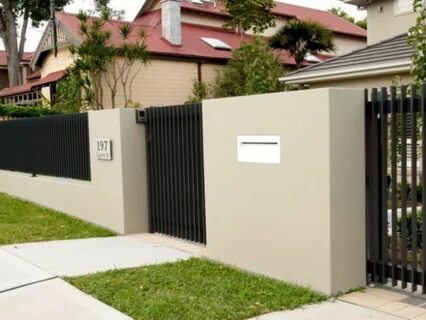 Nice 49 Gorgeous Modern Fence Design Ideas To Enhance Your B