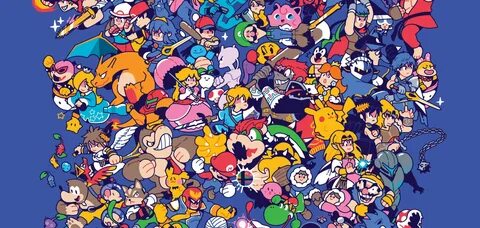 Super Smash Bros. Ultimate Fan Art Mural Brings All Your Fav