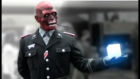 Awesome Red Skull Hydra Cosplay Costume - YouTube