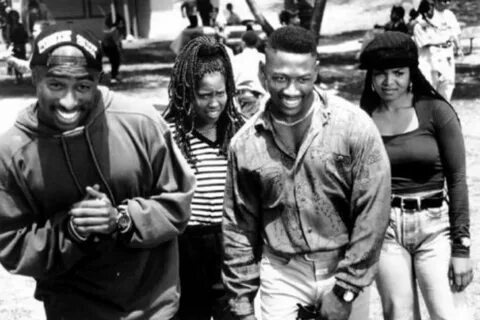 Tupac Shakur, Regina King, Joe Torry and Janet Jackson "Poet