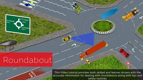 How To Negotiate Roundabouts UK Roundabout Rules Driving Les